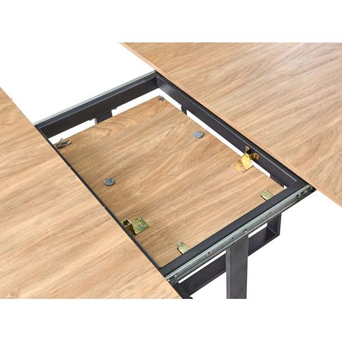 Table De Repas Alexandrina Marron 120/160 Cm 120 Cm