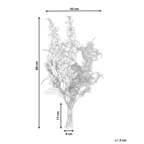 Bouquet De Fleurs Artificielles Achete 80 Cm Multicolore