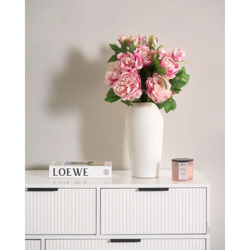 Bouquet De Fleurs Artificielles Colares 62 Cm Rose