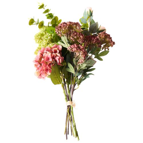 Bouquet De Fleurs Artificielles Minde 60 Cm Rose