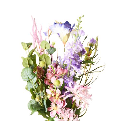 Bouquet De Fleurs Artificielles Argalo 80 Cm Multicolore