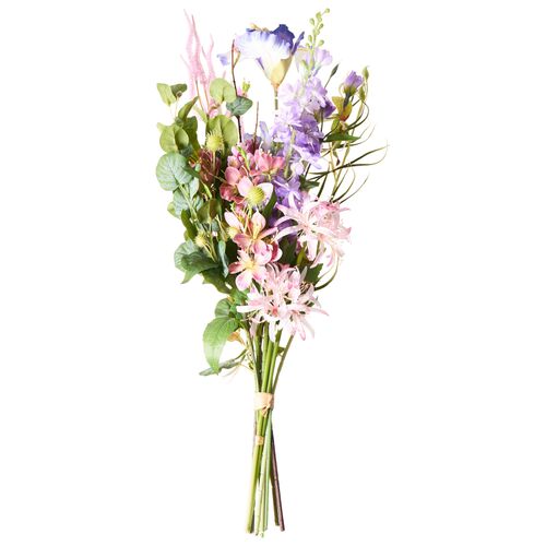 Bouquet De Fleurs Artificielles Argalo 80 Cm Multicolore