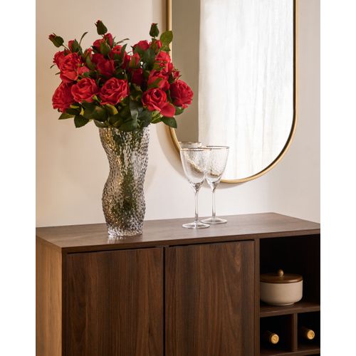 Bouquet De Fleurs Artificielles Boiro 65 Cm Rouge