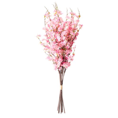 Bouquet De Fleurs Artificielles Nebra 95 Cm Rose