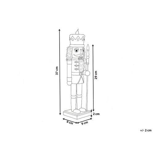 Accessoire Décoratif Ljungan Casse-noisette 37 Cm Blanc