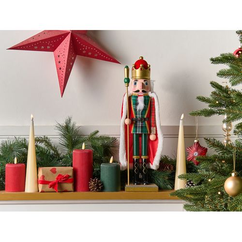 Accessoire Décoratif Hallsjon Casse-noisette 50 Cm Rouge/vert