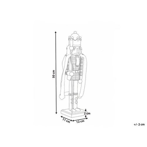 Accessoire Décoratif Hallsjon Casse-noisette 50 Cm Rouge/vert