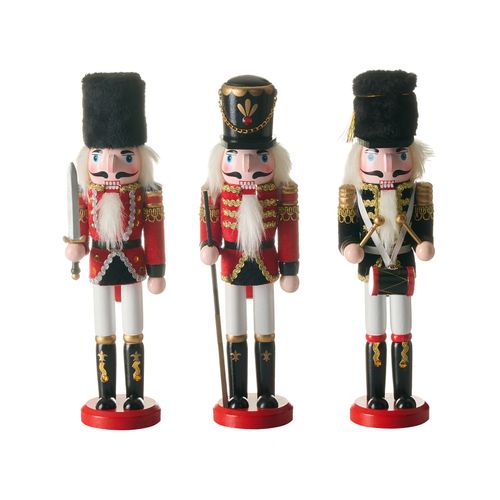 Accessoire Décoratif Lagan Casse-noisette 30 Cm Rouge