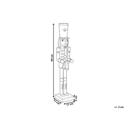 Accessoire Décoratif Svartan Casse-noisette 90 Cm Rouge