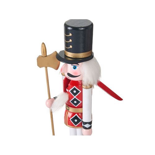 Lot De 3 Figurines Ricklean Casse-noisette 30 Cm Rouge/blanc