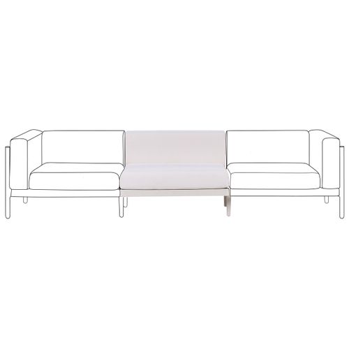 Module D'extension Pour Canapé De Jardin Ferretti Beige Clair
