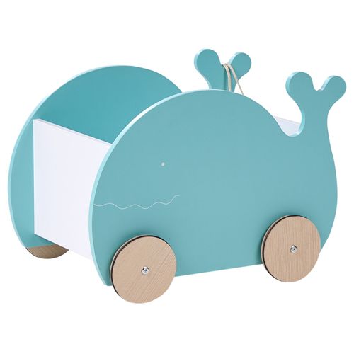 Coffre à Jouets Avec Roulettes Wooli 30 Cm Bleu
