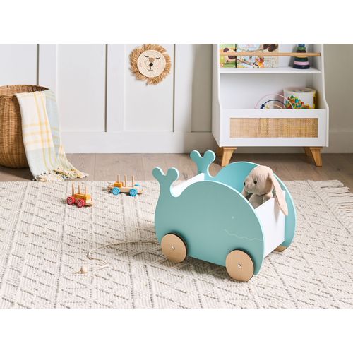 Coffre à Jouets Avec Roulettes Wooli 30 Cm Bleu
