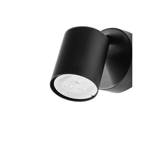 Lot De 2 Lampes Murales Nyando Métal Noir