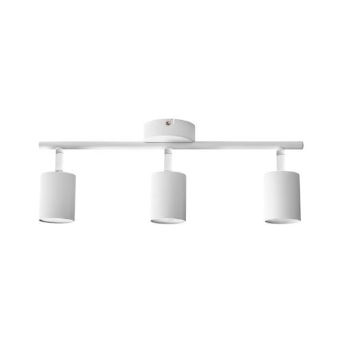 Spot à 3 Lumières Nyando Métal Blanc