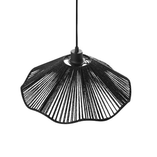 Lampe Suspension Migori Papier Noir