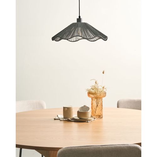 Lampe Suspension Migori Papier Noir