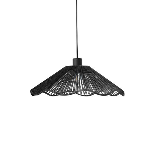 Lampe Suspension Migori Papier Noir