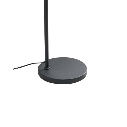 Lampadaire Migori Papier Noir