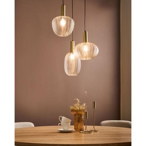 Lampe Suspension Njoro Verre Transparent
