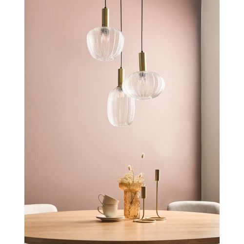 Lampe Suspension Njoro Verre Transparent