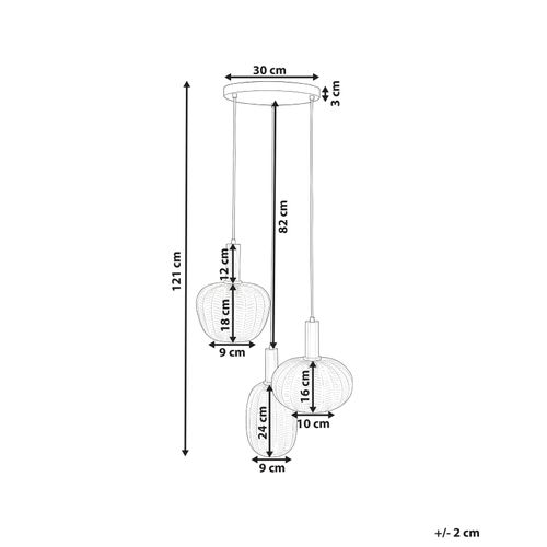 Lampe Suspension Njoro Verre Transparent