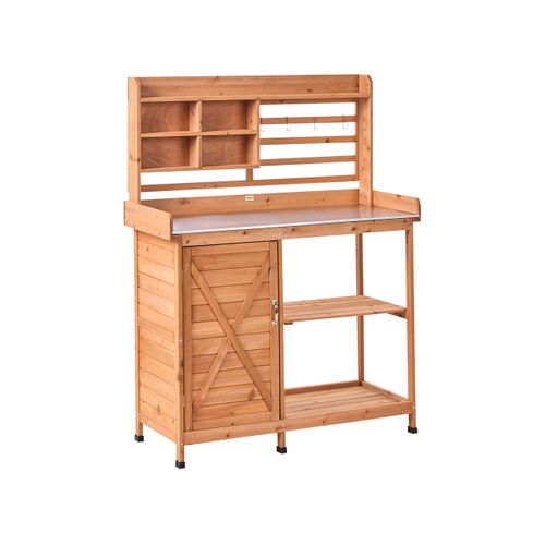 Table De Rempotage Meldola Bois De Sapin 113 Cm 48 Cm Marron Clair