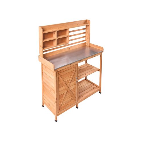 Table De Rempotage Meldola Bois De Sapin 113 Cm 48 Cm Marron Clair