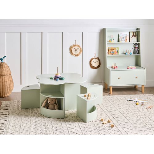 Table Et Chaises Pour Enfants Tiboo Vert Clair
