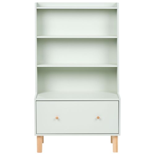 Bibliothèque 3 Étagères Quilpie 120 Cm Vert Clair