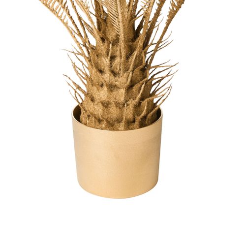 Plante Artificielle Areca Palm Tree 70 Cm Doré