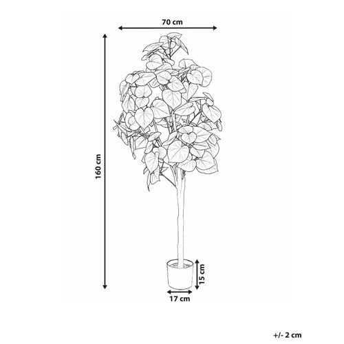 Plante Artificielle Ficus Tree 160 Cm Vert