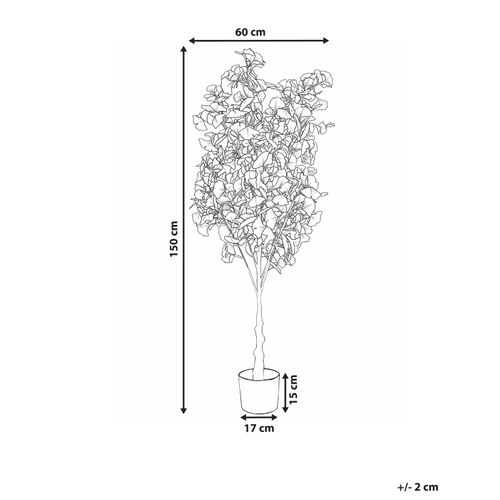 Plante Artificielle Ginkgo Tree 150 Cm Vert
