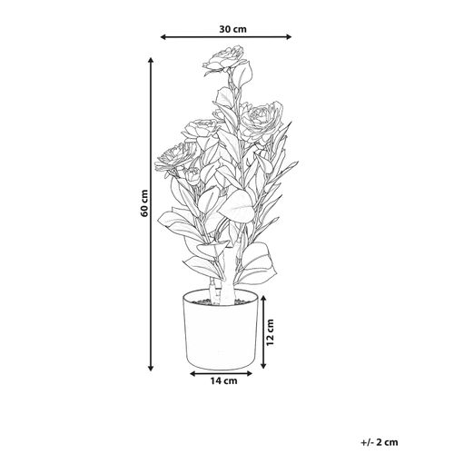 Plante Artificielle Camellia 60 Cm Vert