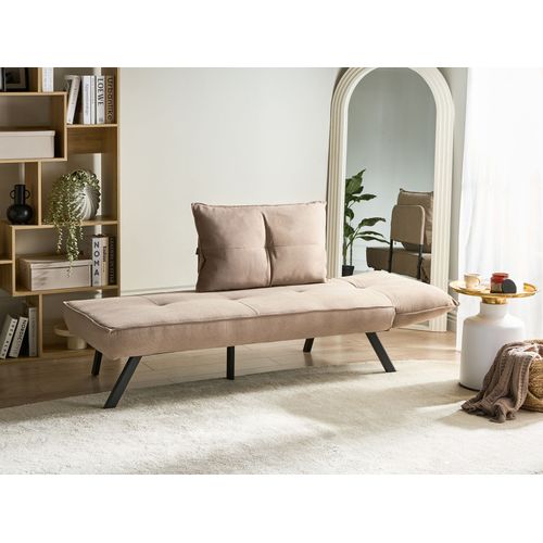 Méridienne Côté Droit Rocamadour Tissu Taupe