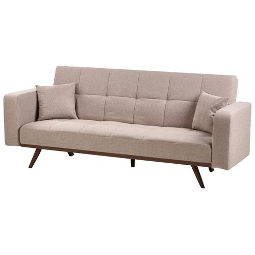 Canapé-lit 3 Places Hjulby Marron Clair