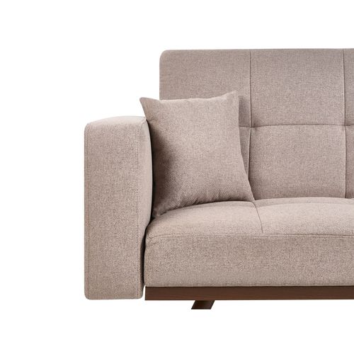 Canapé-lit 3 Places Hjulby Marron Clair