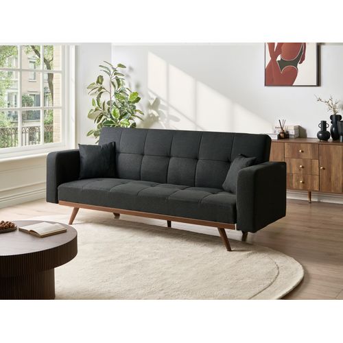 Canapé-lit 3 Places Hjulby Noir