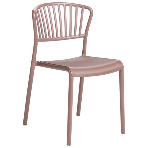 Lot De 4 Chaises De Jardin Gela Marron