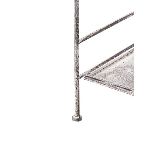 Meuble De Rangement Villadose Métal 60 Cm 30 Cm Gris