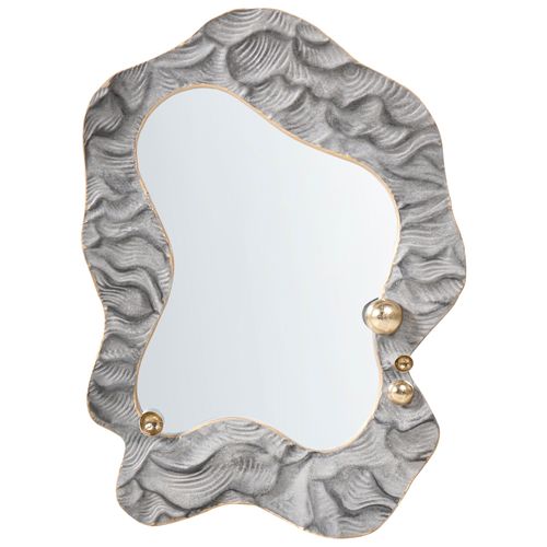 Miroir Linas 51 Cm 67 Cm Gris