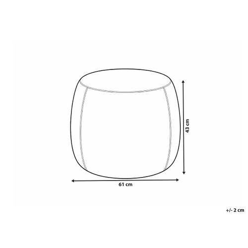 Pouf Ashton Vert Foncé