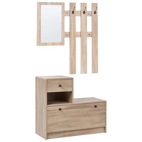 Ensemble De Couloir Cooma Marron Clair