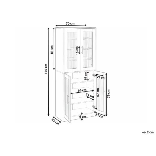 Meuble à Chaussures Griffith Avec Des Lumières LEDs Blanc