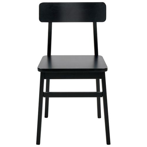 Lot De 2 Chaises De Salle à Manger Gorre Bois Noir