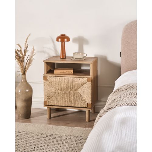 Table De Chevet Bondi Marron Clair