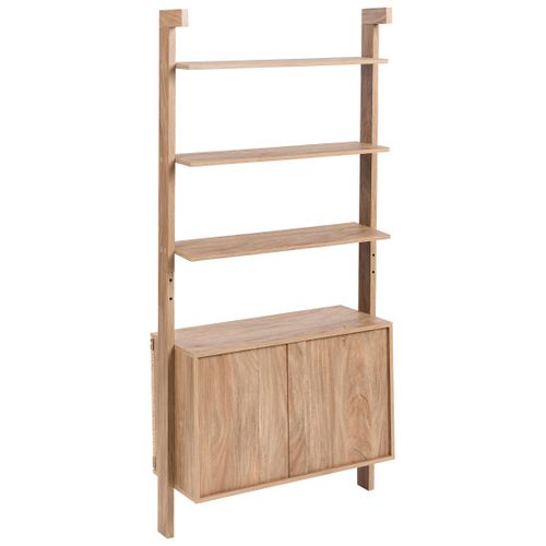 Bibliothèque Bondi 181 Cm Marron Clair