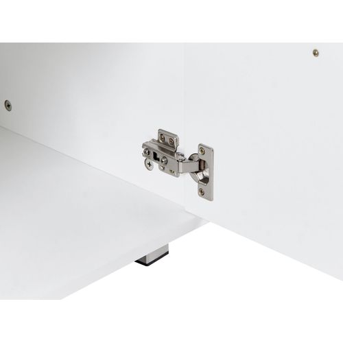 Meuble TV Avec LED Banff Blanc