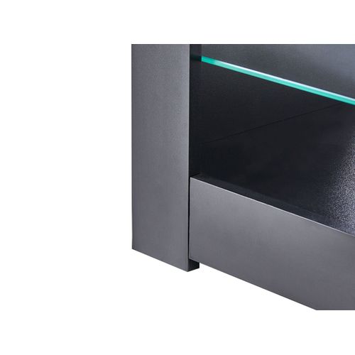 Meuble TV Avec LED Esquimalt Noir