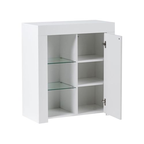 Buffet Avec LED Kamloops Blanc